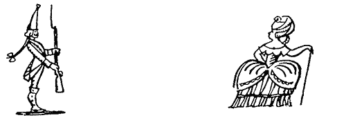 Иллюстрация к сказке солдат и царица