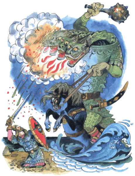 Бой на Калиновом мосту чудо юдо