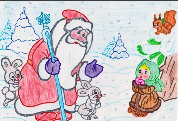 Ленивица из сказки Мороз Иванович