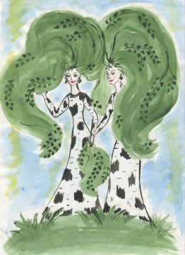 Сказочная береза