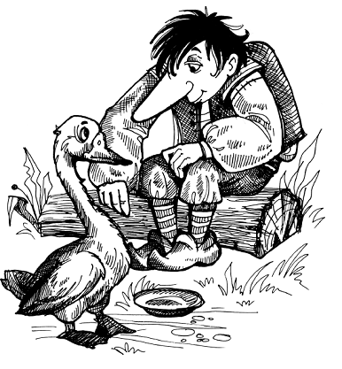 Карлик нос Гауф рисунок