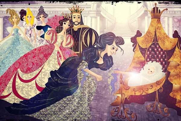 Сказка Шиповничек братья Гримм