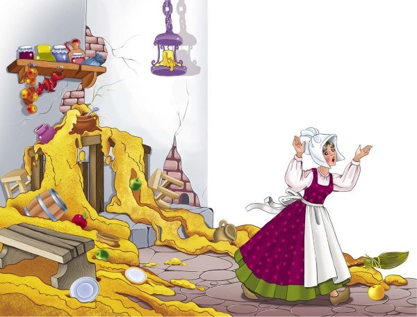 Братья Гримм "сладкая каша"