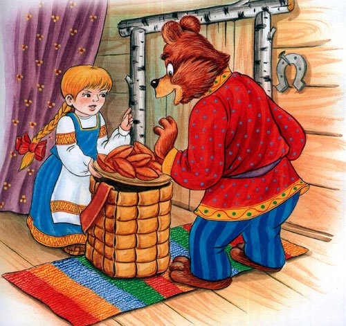 Сказка Маша и медведь русская народная сказка