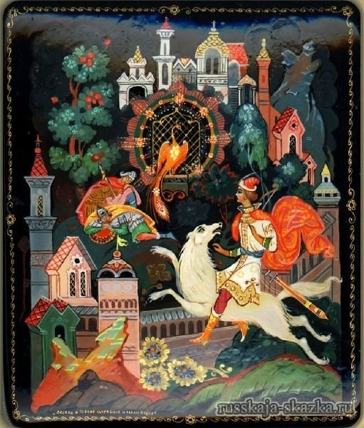 Иван Царевич и Жар птица Палех