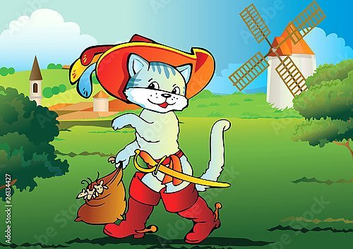 Кот в сапогах русская народная сказка