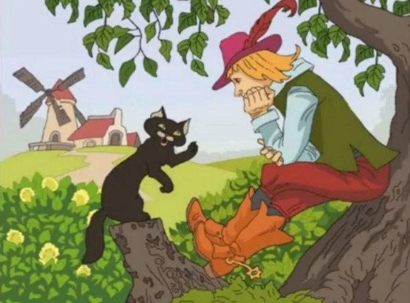 Кот в сапогах Шарль Перро мультфильм