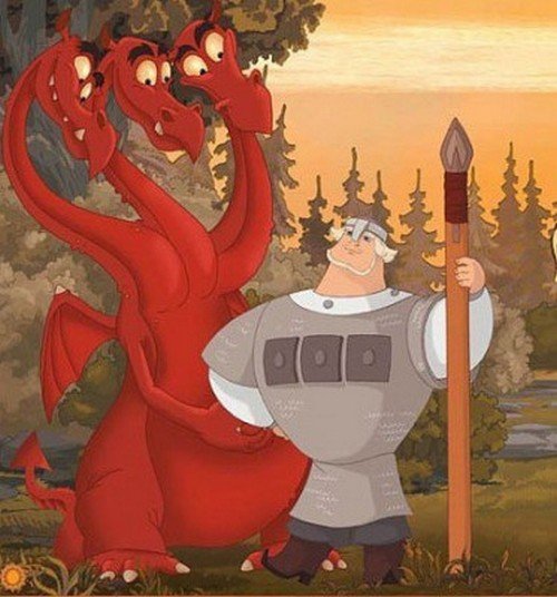 Добрыня Никитич и змей Горыныч