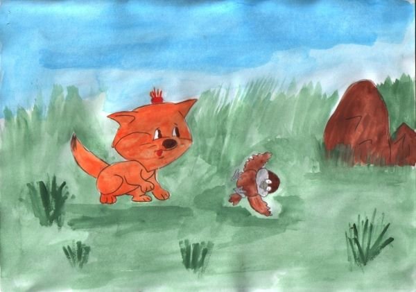 Глупый котенок Удмуртская народная сказка