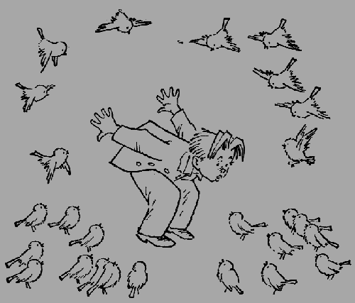 Баранкин будь человеком рисунок карандашом