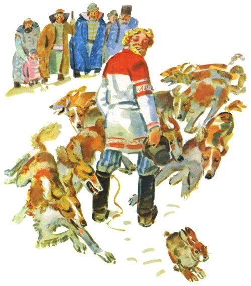 Иллюстрация к сказке умный мужик