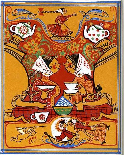 Иллюстрации к сказкам Писахова