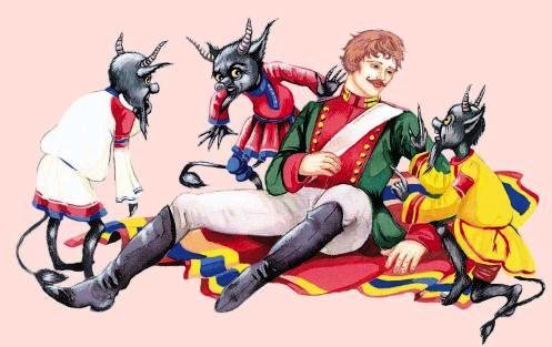 Солдат и черт сказка