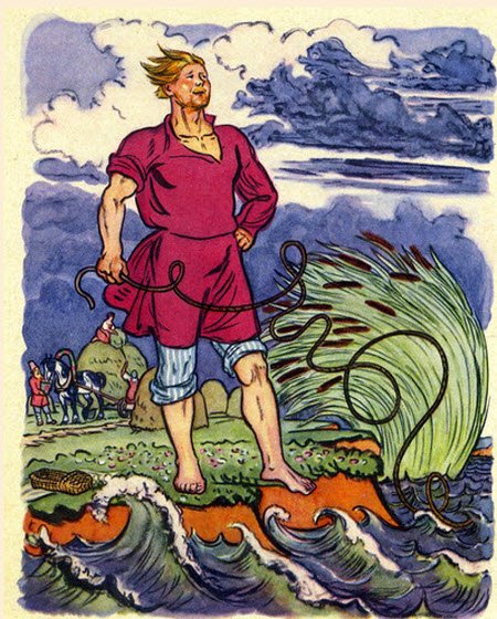 Сказка о попе и работнике его Балде иллюстрации к сказке