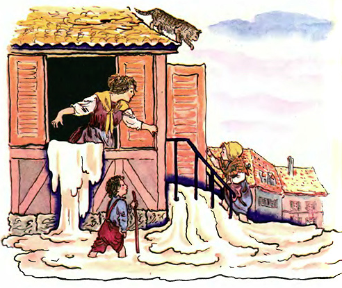 Братья Гримм "горшочек каши"