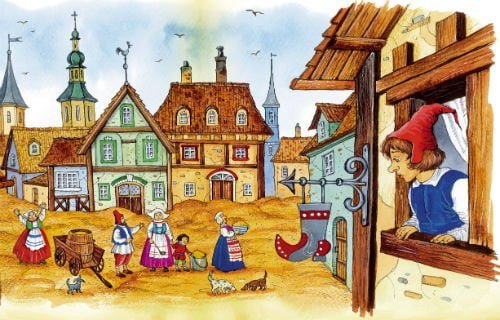 Братья Гримм "горшок каши"