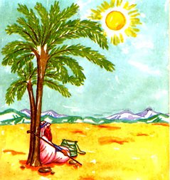 Иллюстрация к стихотворению три пальмы (49 фото)