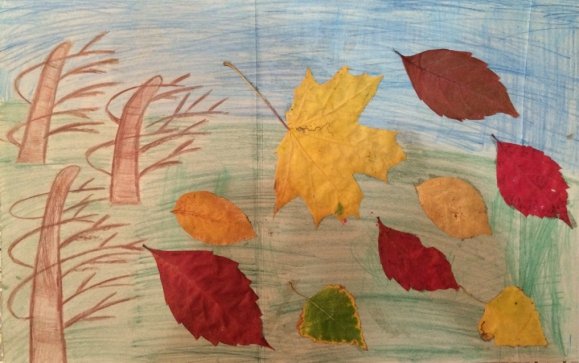 Тютчев листья иллюстрация к стихотворению (48 фото)