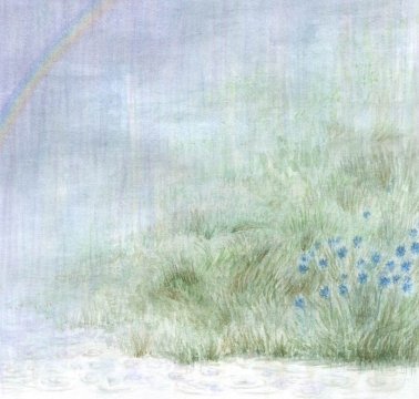 Нарисовать картину весенний дождь