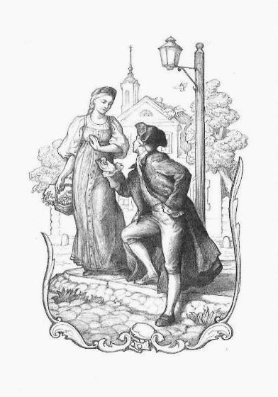 Иллюстрации к повести бедная Лиза Карамзина