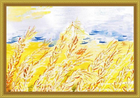 Михаил Юрьевич Лермонтов когда волнуется желтеющая Нива