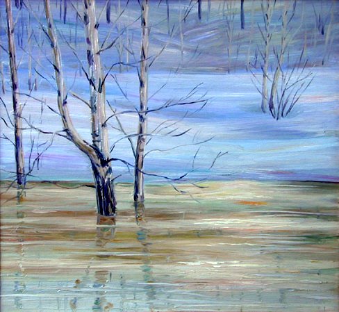 Картина Рахманинова весенние воды