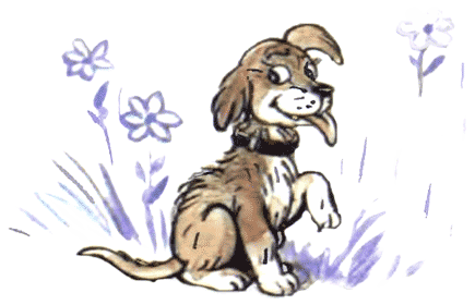 Жила была собака иллюстрация