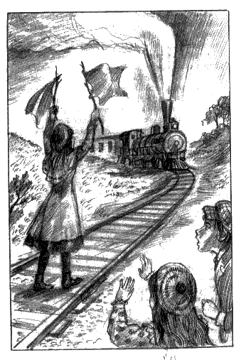 Иллюстрация к стихотворению железная дорога