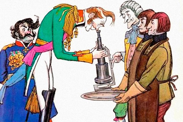 Левша Лесков блоха