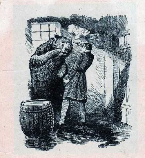 Иллюстрации к повести Дубровский Пушкина