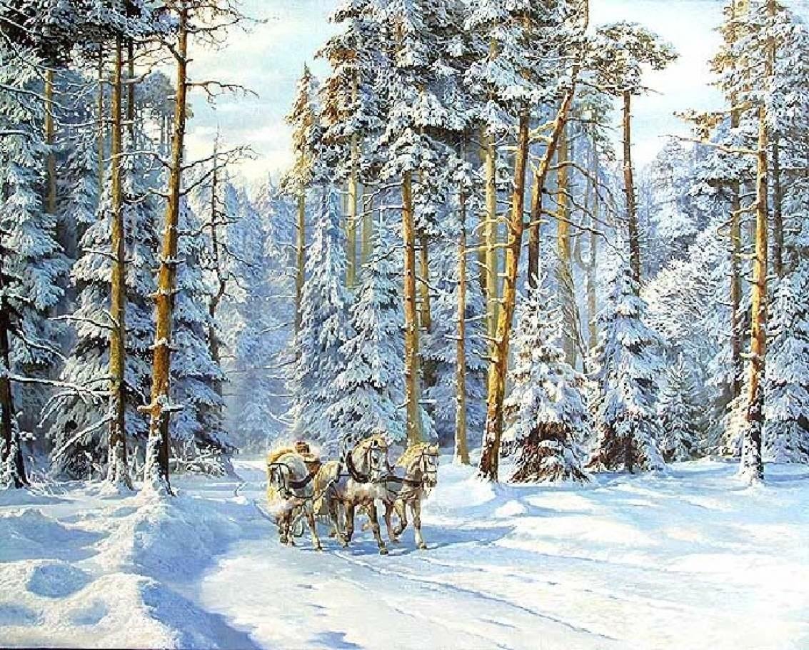 Георгий Свиридов зимняя дорога