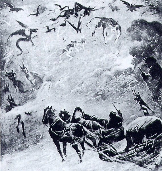 Бесы художник Симаков