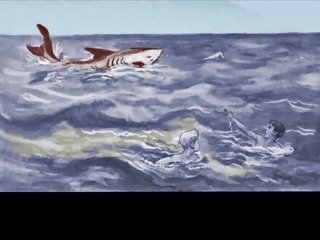 Иллюстрация акула Лев Николаевич толстой