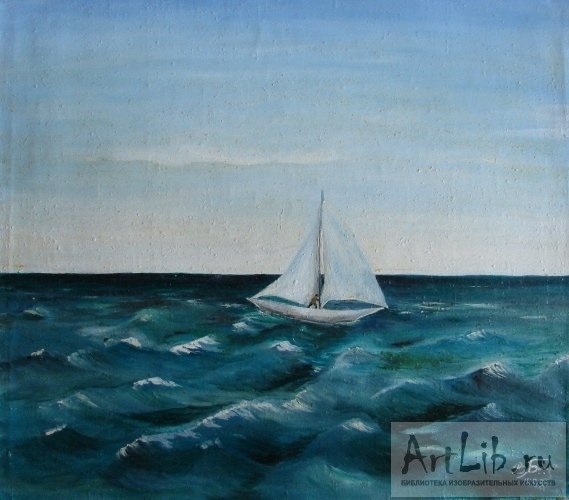 Белеет Парус одинокий Лермонтова