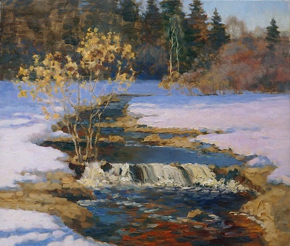 Б.Щербаков «Журчат ручьи весенние»