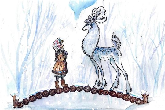 Иллюстрация к произведению серебряное копытце бажова (50 фото)