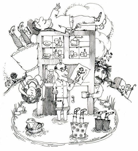 Хармс врун иллюстрации