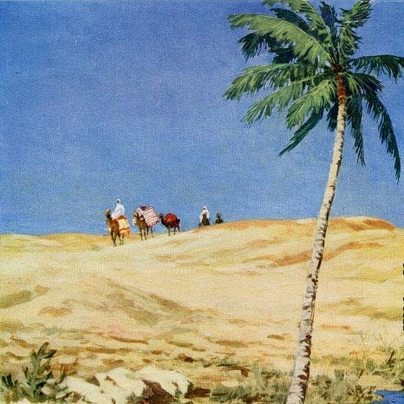 Три пальмы Лермонтов