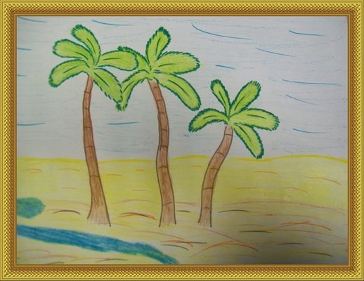 Баллада три пальмы Лермонтов