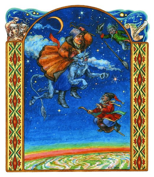 Диканька Гоголь иллюстрации