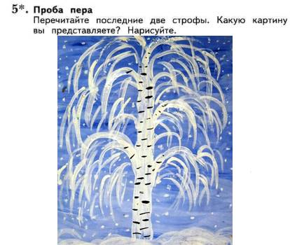 Иллюстрация к стихотворению есенина белая береза (50 фото)