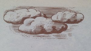 Иллюстрация к стихотворению Лермонтова тучи