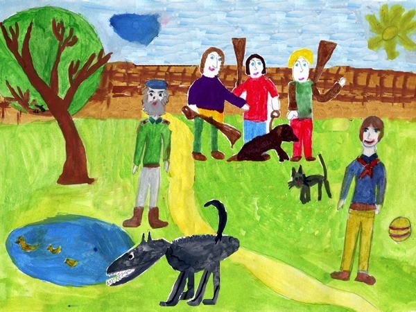 Иллюстрация к произведению прокофьева сказочка (50 фото)