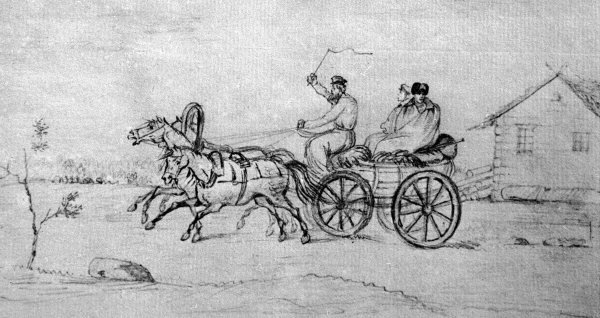 Иллюстрация к стихотворению Родина Лермонтова