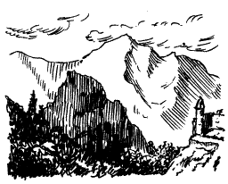 На холмах Грузии иллюстрация