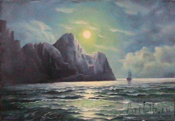 Элегия море Жуковский иллюстрации