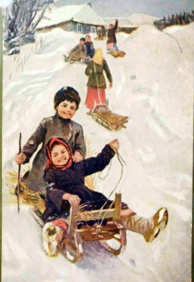 Стих Некрасова в зимние Сумерки нянины сказки