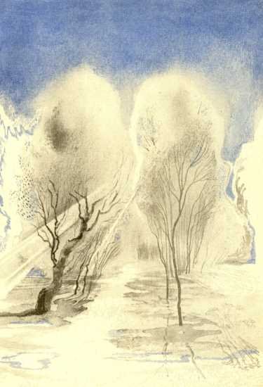 Туманное утро Фет