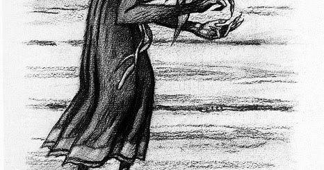 Лядов Кикимора нарисовать