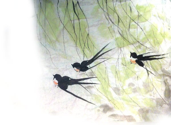 Сюжетная картина перелетные птицы